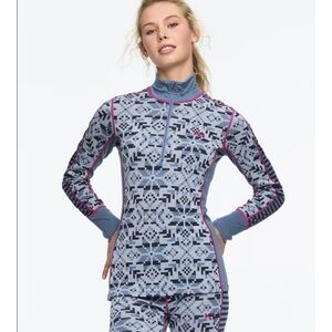 Kari Traa Else Half-Zip Base Layer Top & Bottom Set